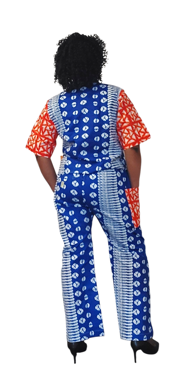 Favday Collections Onyi Coordinated Shirt and Trouser Set, Premium Breathable Fabric, Modern Fit, Sizes 12-20, Casual to Semi-Formal Style, Machine Washable - Image 2