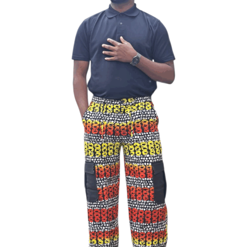 Male Ankara Pant – Fino