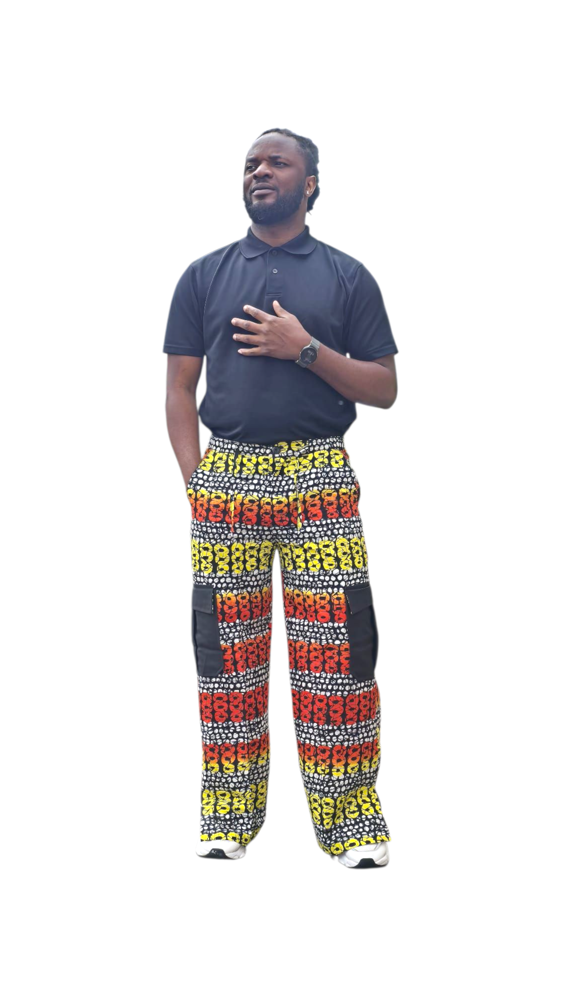 Male Ankara Pant – Fino