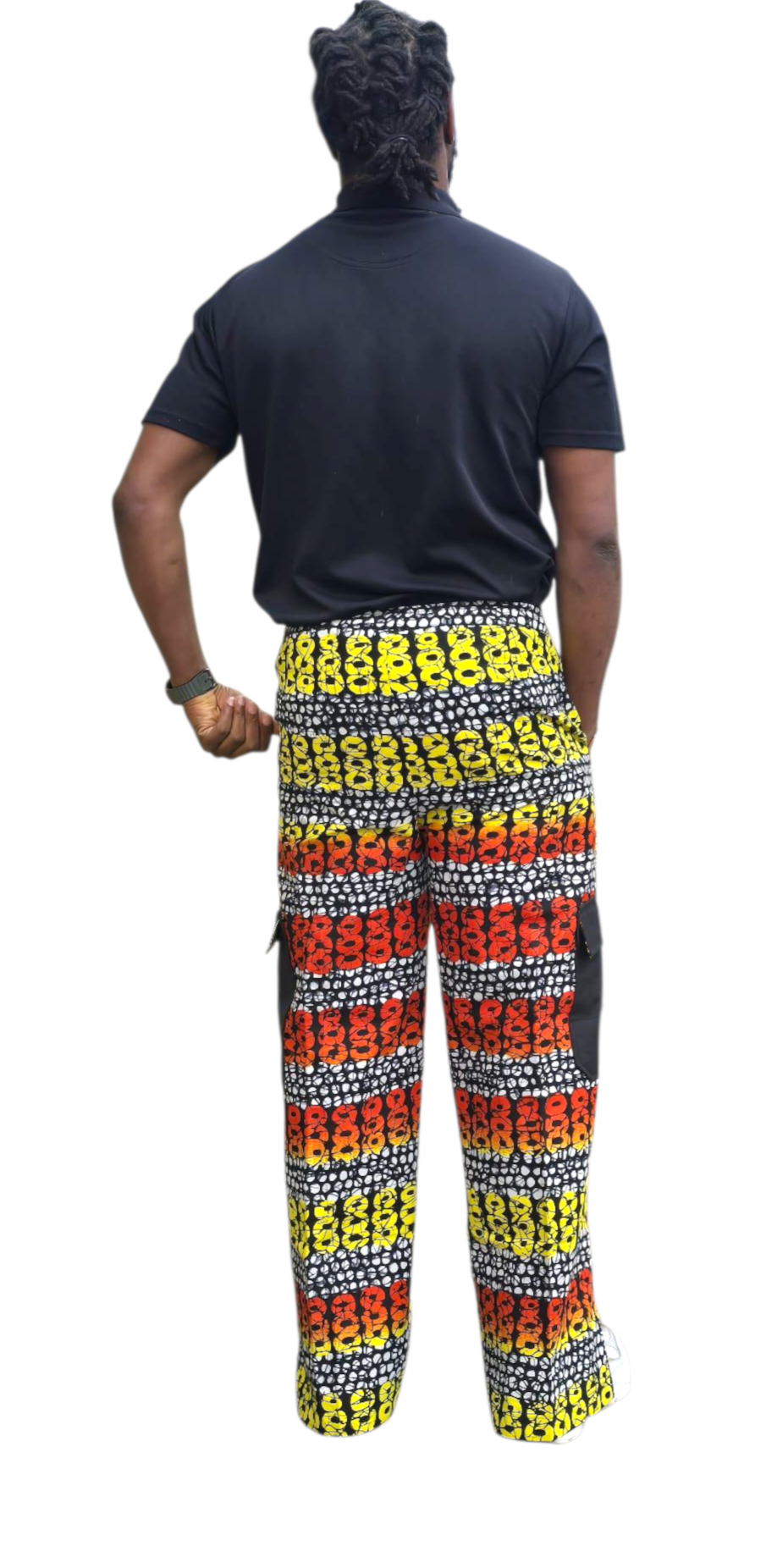 Male Ankara Pant – Fino - Image 2