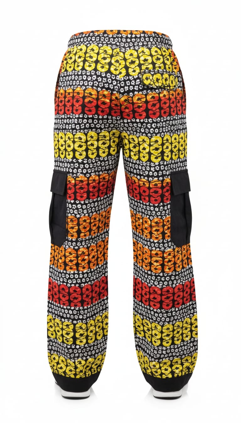 Male Ankara Pant – Fino - Image 6