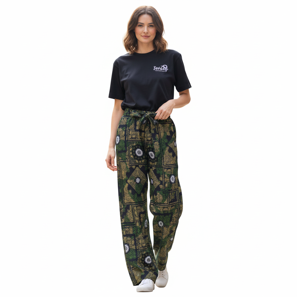 Ankara Lady Pants – Lucia