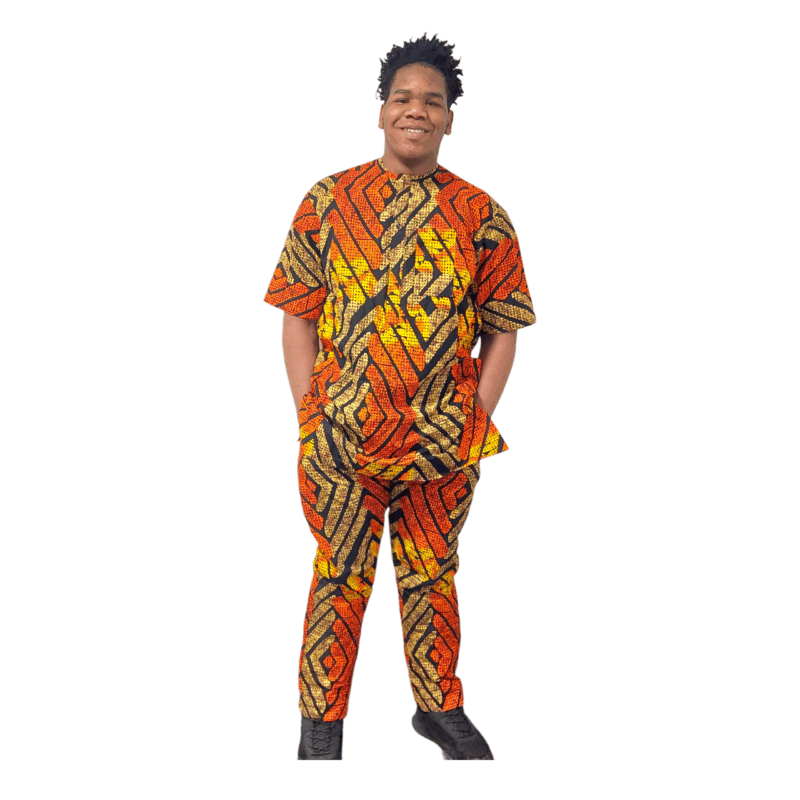 Ankara Male 2-Piece – Cane
