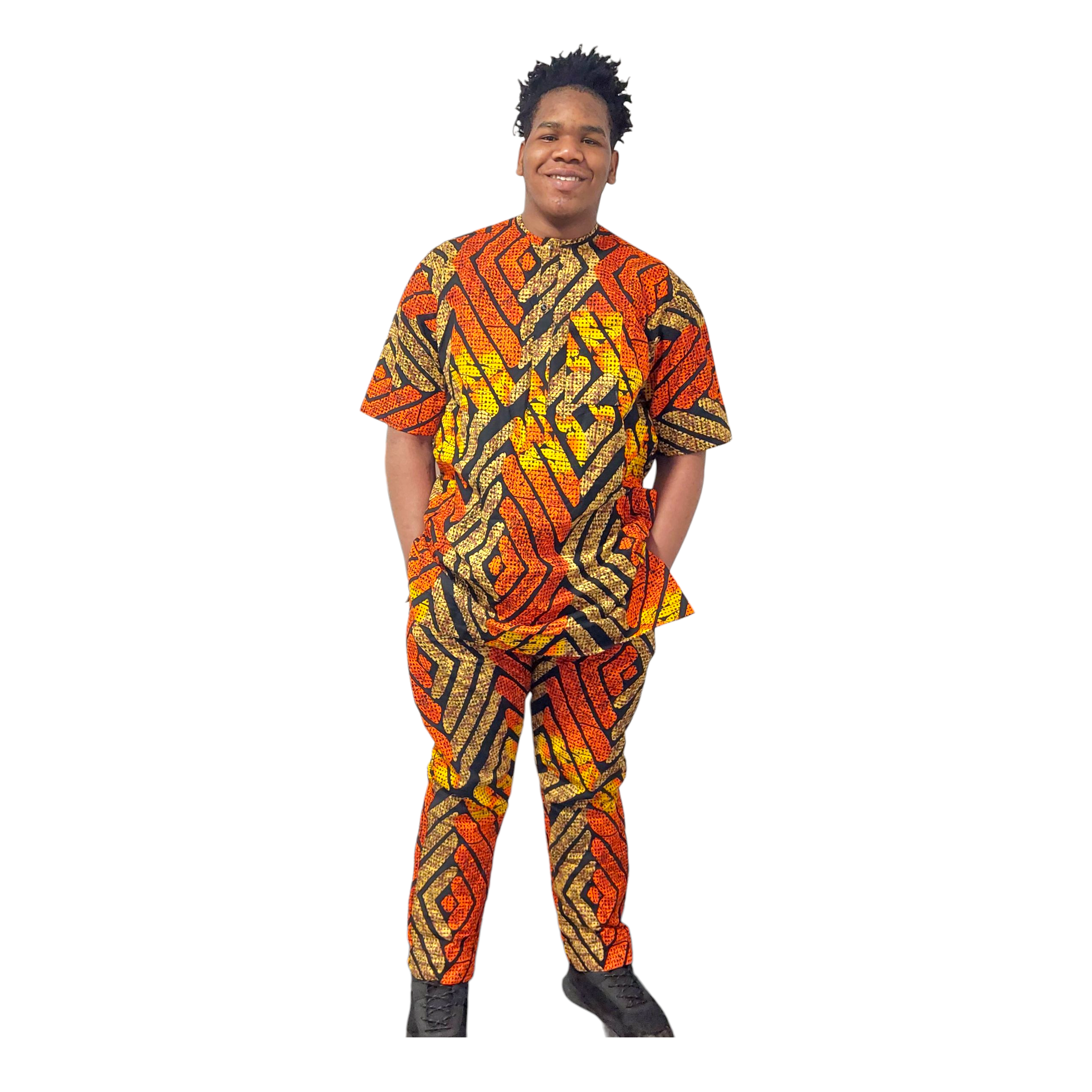 Ankara Male 2-Piece – Cane