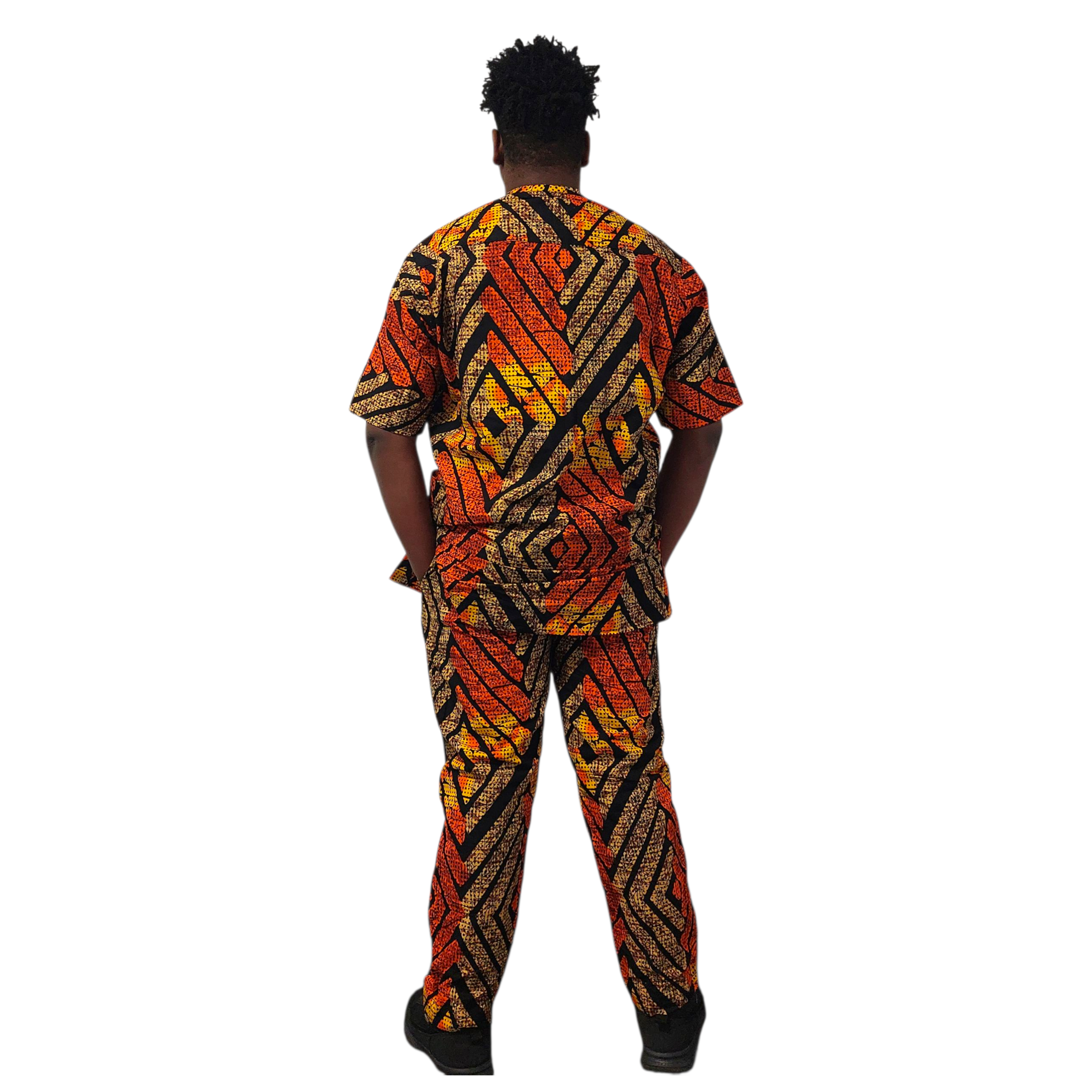 Ankara Male 2-Piece – Cane - Image 3