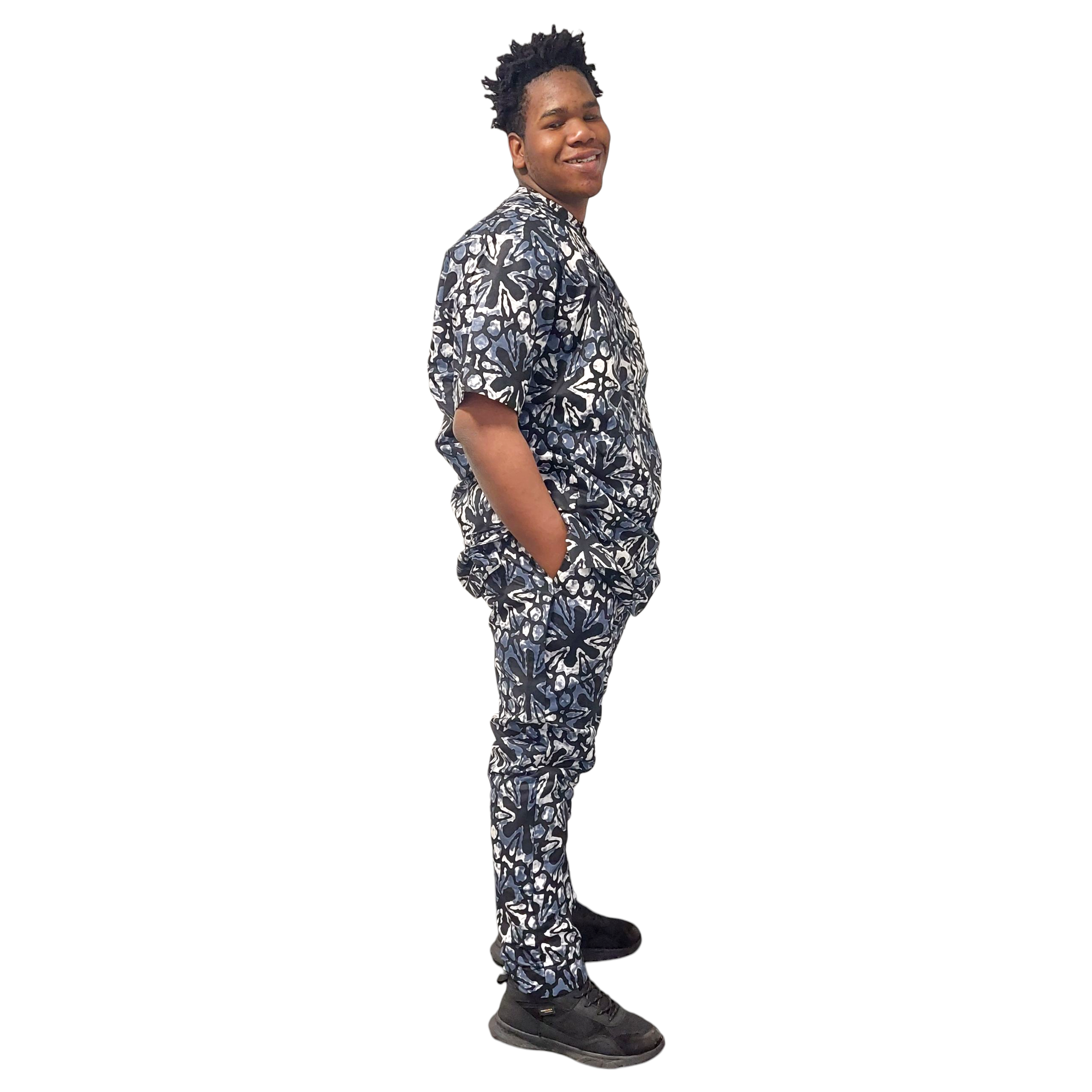 Ankara Male 2-Piece – Mac - Image 2
