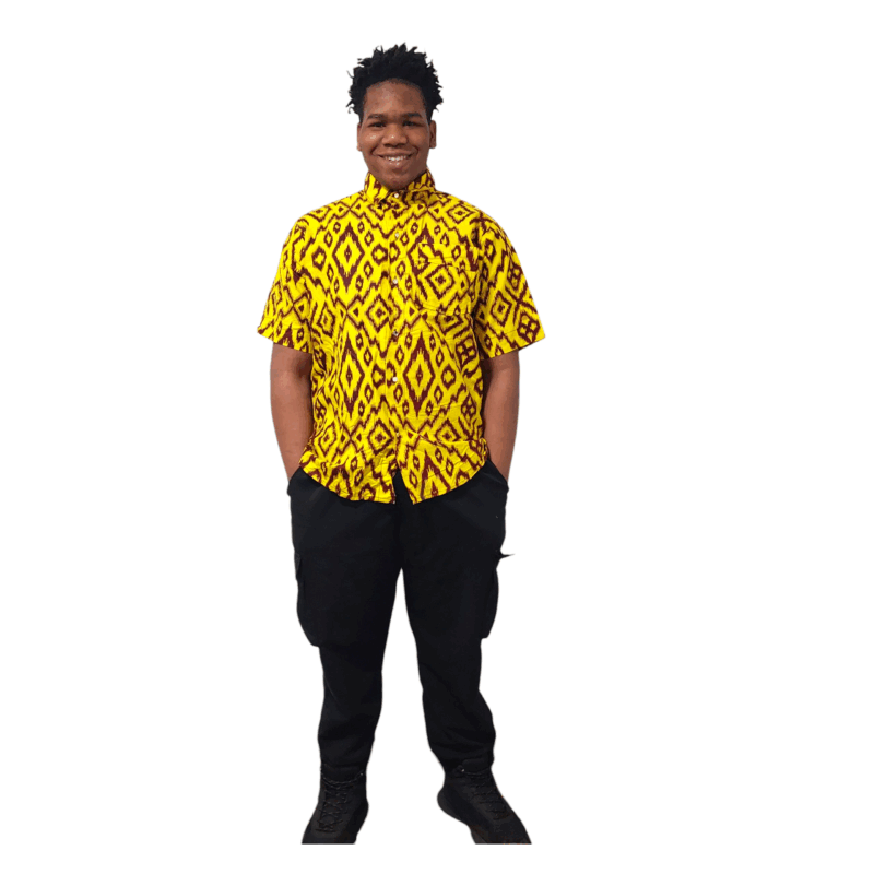 Ankara Male Shirt – Reel