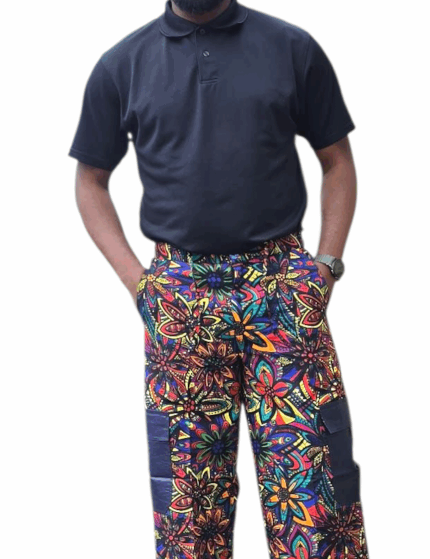 Male Ankara Pant – Florian