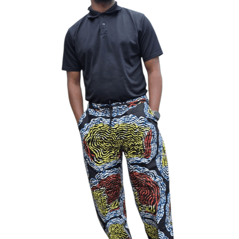 Male Ankara Pant – Jael