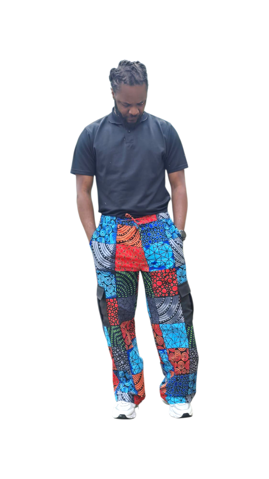 Male Ankara Pant – Levi