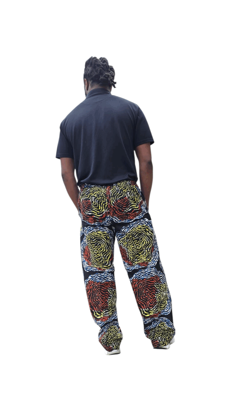 Male Ankara Pant – Jael - Image 3