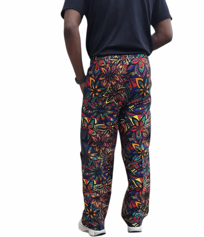 Male Ankara Pant – Florian - Image 6