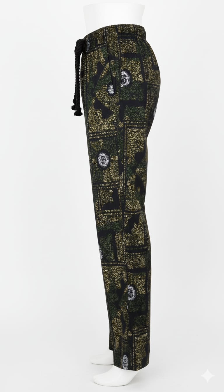 Ankara Lady Pants – Lucia - Image 2