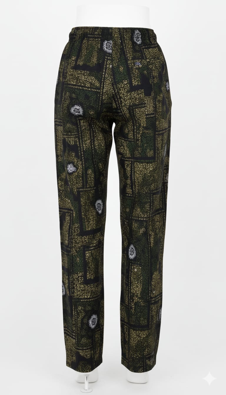 Ankara Lady Pants – Lucia - Image 4
